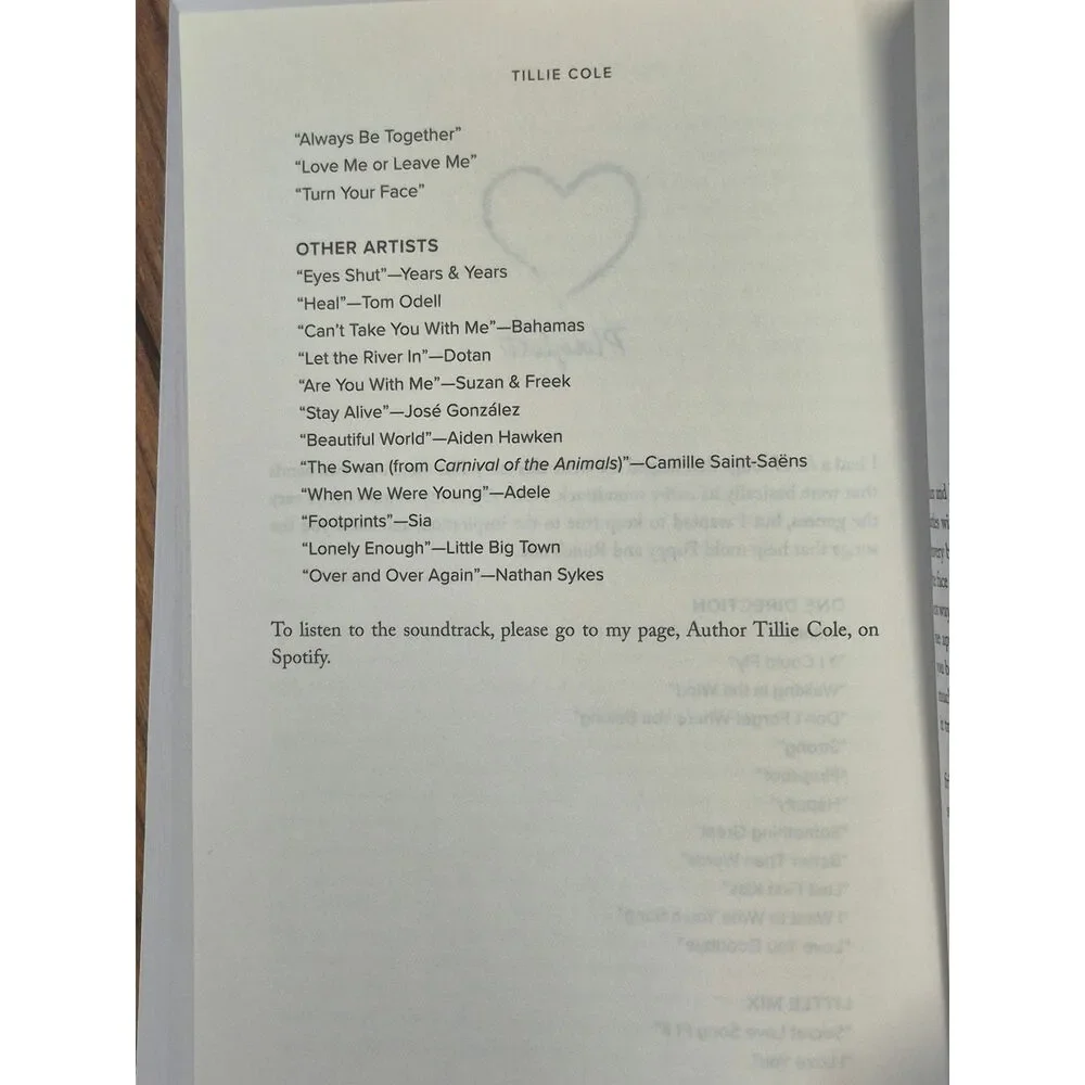 A Thousand Boy Tillie Cole Kisses Paperback YA Fiction Exclusive Bonus Material